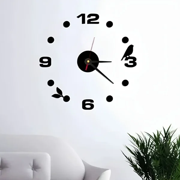 wall clock bird